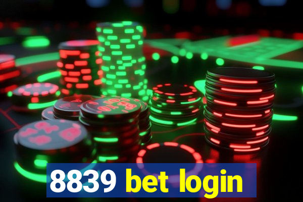 8839 bet login